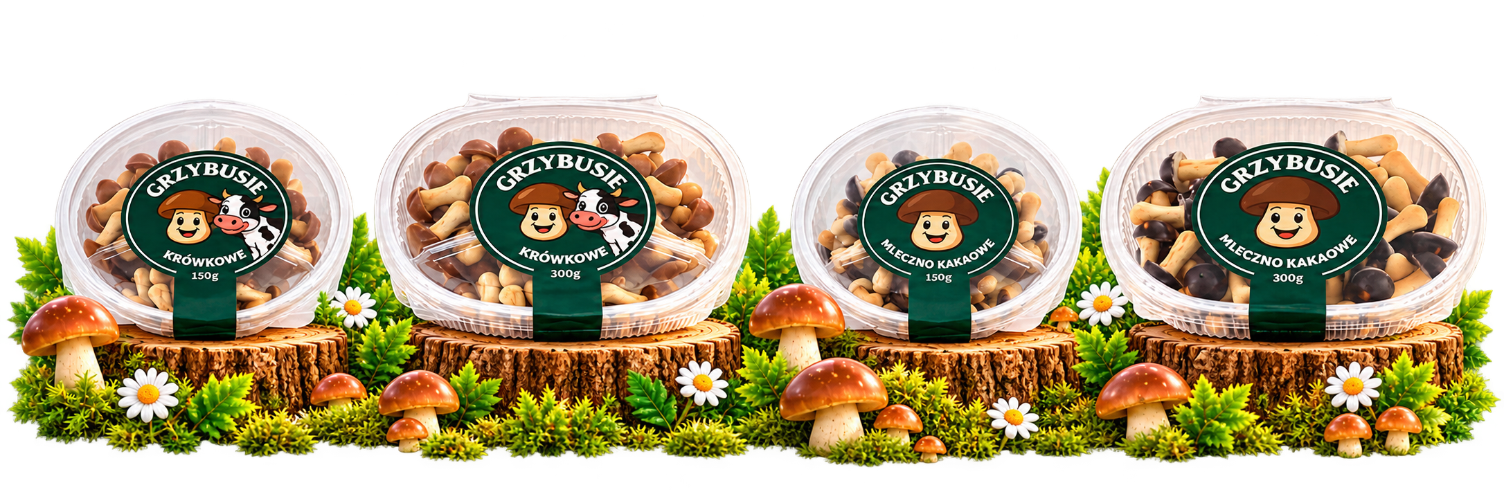 Grzybusie Krówkowe 150 g