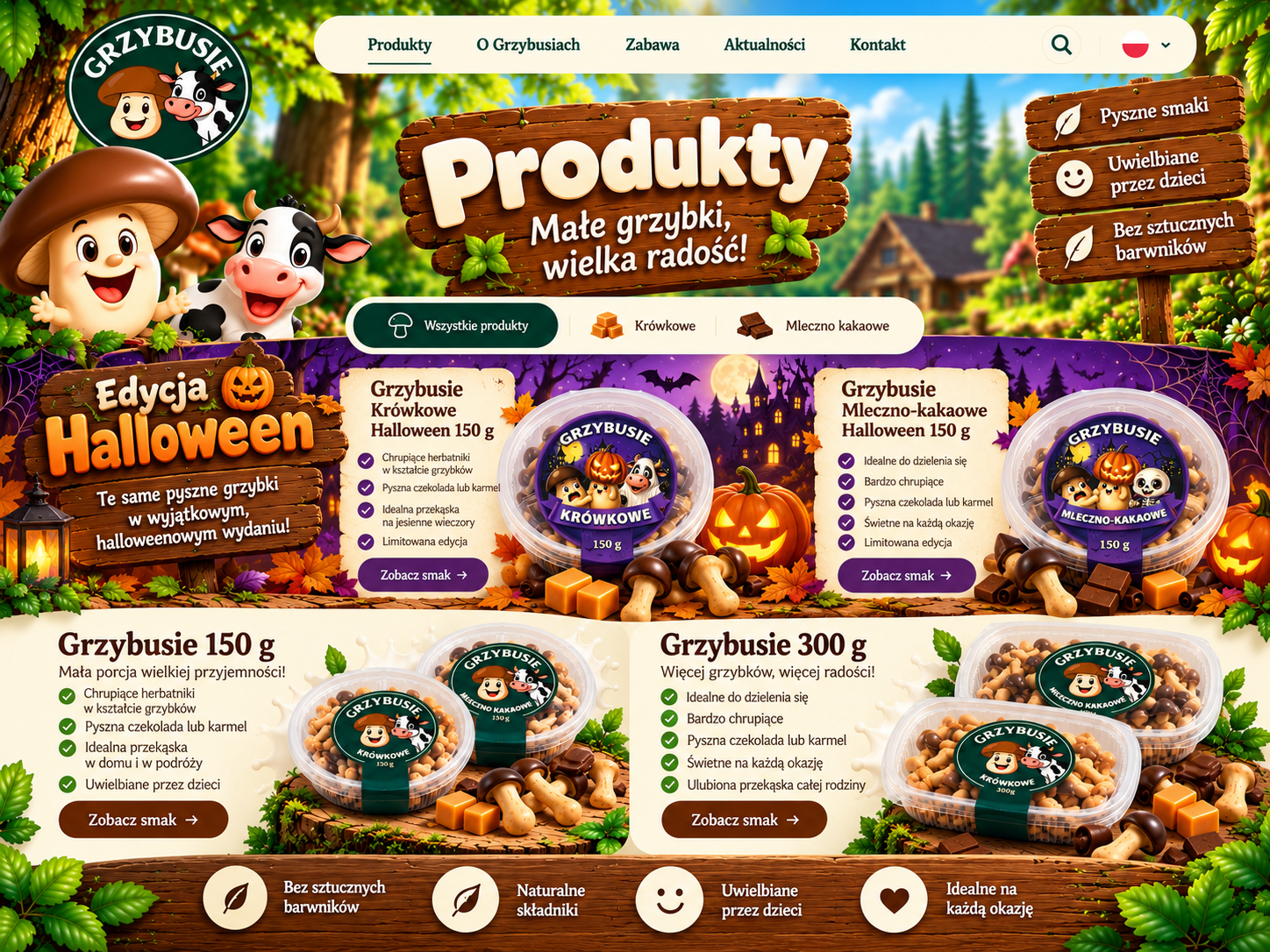 Edycja Halloween — krowkowe